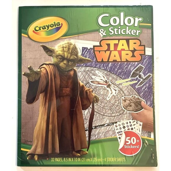 Crayola | Office | Crayola Color Sticker Star Wars Characters 5 Crafts ...